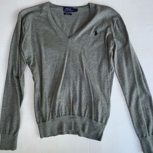 Gray Ralph Lauren sweater only worn once